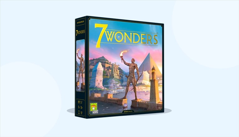 ปกรีวิว รีวิว เซเว่น วันเดอร์ส (7 Wonders) — draft สร้างอารยธรรม