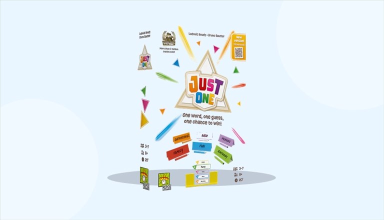 ปกรีวิว รีวิว จัสต์ วัน (Just One) — เกมทายคำร่วมมือที่อบอุ่น