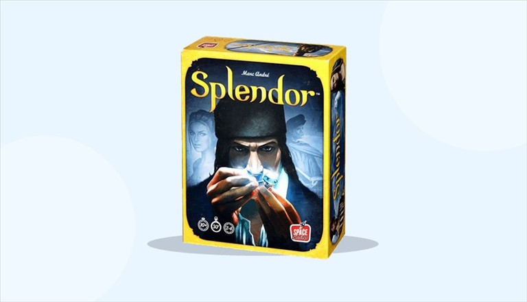 ปกรีวิว รีวิว สเปลนดอร์ (Splendor) — เกมสร้างเอนจินสะสมอัญมณี